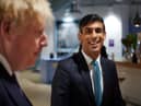 Rishi Sunak and Boris Johnson 