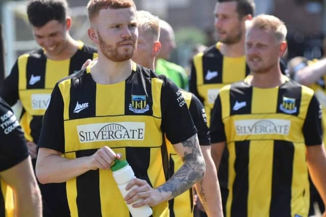 Hebburn Town defender Tom Devitt. (Photo credit: Sean Harrison)