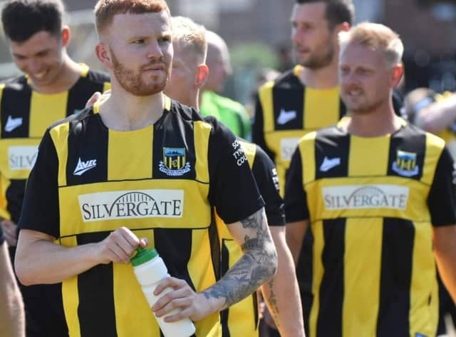Hebburn Town defender Tom Devitt. (Photo credit: Sean Harrison)