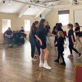 The Customs House Summer School perform for Mayor of South Shields Pat Hay and Mayoress Jean Copp.