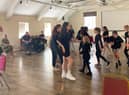 The Customs House Summer School perform for Mayor of South Shields Pat Hay and Mayoress Jean Copp.