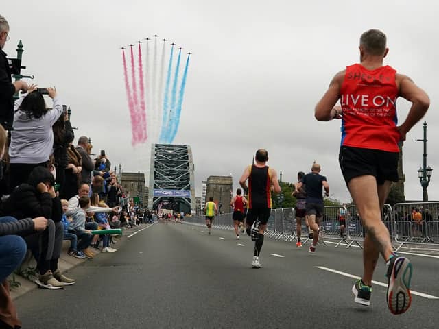 Red Arrows: When can Great North Run participants and crowds expect to see displays throughout the weekend? (Photo by Ian Forsyth/Getty Images)