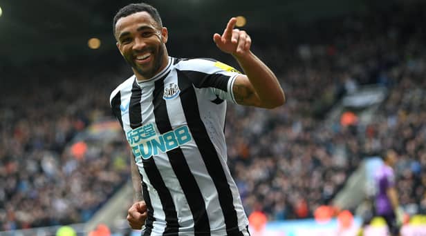 Callum Wilson celebrates scoring against Southampton for Newcastle United (photo: Getty).  