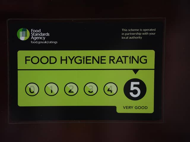 Every new five star food hygiene rating given to businesses in South Tyneside in October 2023