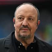 Former Newcastle United and Liverpool manager Rafael Benitez. 