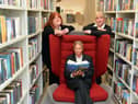Library assistants Lynn Hobson, Suzanne Chadaway and Stacy Miller at the Word, in South Shields, one of the 'warm and welcoming' locations being set up by South Tyneside Council during the colder months.