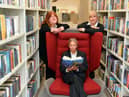 Library assistants Lynn Hobson, Suzanne Chadaway and Stacy Miller at the Word, in South Shields, one of the 'warm and welcoming' locations being set up by South Tyneside Council during the colder months.