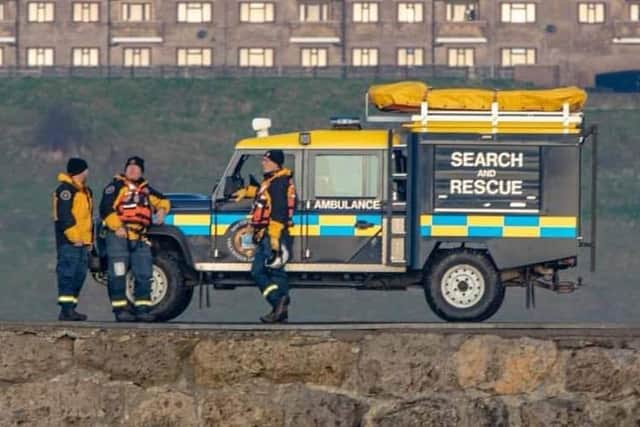 South Shields Volunteer Life Brigade joined their colleagues from Tynemouth and Northumbria Police as they helped find the missing man.