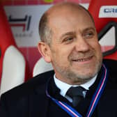 Paris Saint-Germain's Portuguese sporting director Antero Henrique looks on prior to the French Ligue 1 football match between Reims (SDR) and Paris Saint-Germain (PSG) at the Auguste-Delaune stadium in Reims, on May 24, 2019. (Photo by FRANCK FIFE / AFP)        (Photo credit should read FRANCK FIFE/AFP via Getty Images)