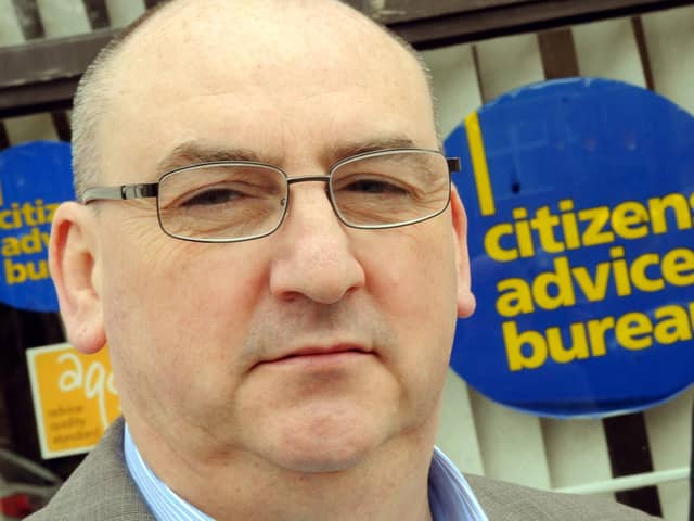 South Tyneside Citizen Advice Bureau's chief executive Ian Thompson.