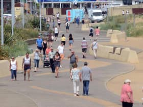 When will temperatures peak in South Tyneside this week?
