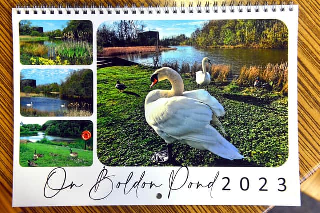 Pawz For Thought receive over £1000 from Boldon Pond swans calender. 