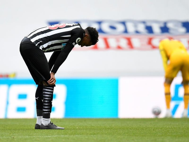 Former Newcastle United defender Steve Howey claims that on-loan midfielder Joe Willock is not worth £20 million. (Transfer Tavern)
(Photo by Peter Powell - Pool/Getty Images)
