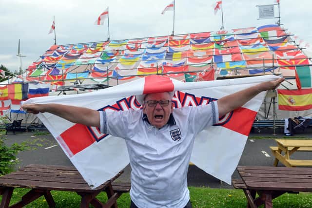 Norman Scott, the landlord of Dougie's Tavern, ahead of England’s Euro 2020 final against Italy.