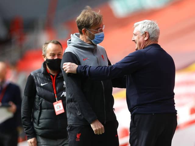 Newcastle United and Liverpool could face each other in pre-season, according to a report. (Photo by David Klein - Pool/Getty Images)