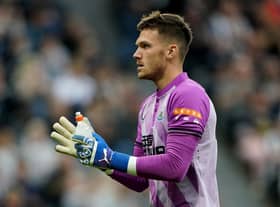 Newcastle United goalkeeper Freddie Woodman.