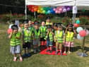 Children from Nurserytime Kindergarten in South Shields enjoyed a graduation celebration at North Marine Park.