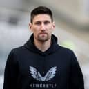 Federico Fernandez of Newcastle United arrives at the stadium prior to the Premier League match between Newcastle United and Brighton & Hove Albion at St. James Park on March 05, 2022 in Newcastle upon Tyne, England. (Photo by Ian MacNicol/Getty Images)