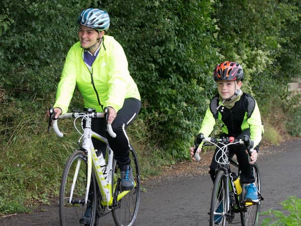 More people are cycling.