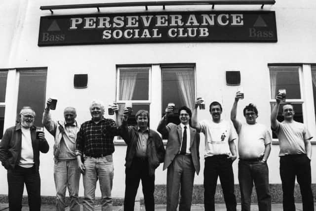 Happy days at the Perseverance in 1993.