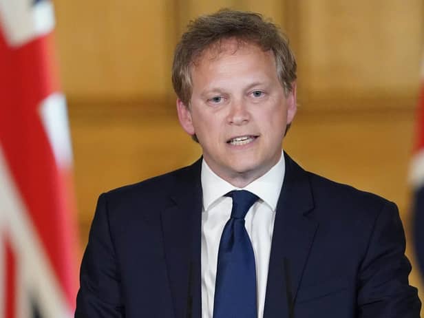 Transport Secretary Grant Schapps.