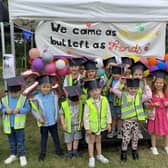 Youngsters from Nurserytime South Shields at their 'graduation' event.
