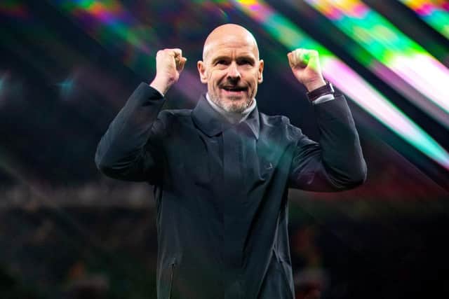 Manchester United manager Erik ten Hag.