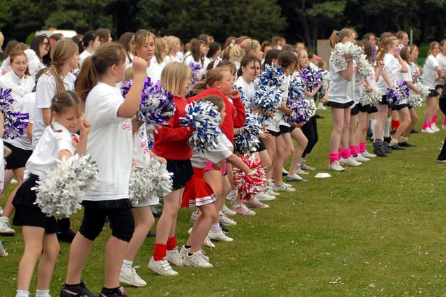 It was all for charity at Bents Park but were you in the picture?