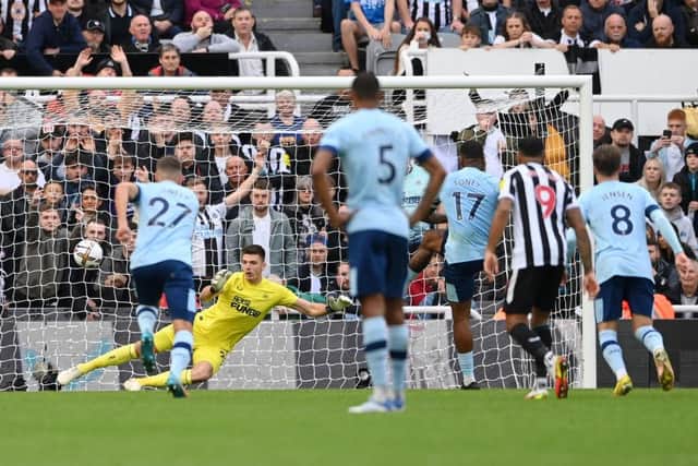 Ivan Toney scored against his former side Newcastle United at the weekend (Photo by Stu Forster/Getty Images)