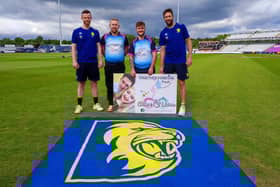 Cricketer Graham Clark, Liam's best friend Ryan Little, Liam's younger brother Zack and cricketer A J Tye.