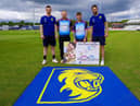 Cricketer Graham Clark, Liam's best friend Ryan Little, Liam's younger brother Zack and cricketer A J Tye.