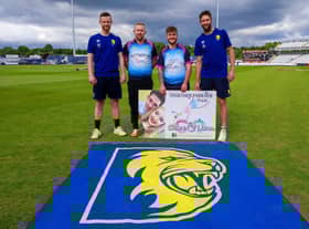 Cricketer Graham Clark, Liam's best friend Ryan Little, Liam's younger brother Zack and cricketer A J Tye.