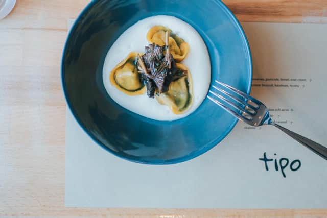 Tasty dishes can be found at Tipo.
