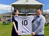 Charity football match organised is being organised by Jordan Newcombe and Karl Mawson (r) for AutismAble and The Bradley Lowery Foundation.