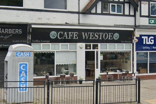 Cafe Westoe on Dean Road in South Shields was awarded a five star rating following an inspection last month.