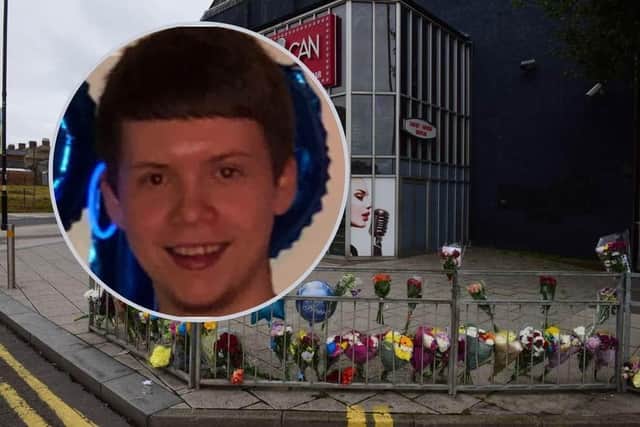 Steven Thompson died after trouble flared outside of a South Shields nightclub, a jury has heard.