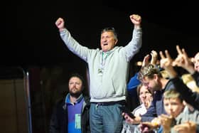 Festival organiser Ed Faulkner enjoying the KopyKat Killers at Tribfest 2024. Pic Dave Lofthouse