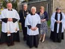 From left, the Venerable Archdeacon Bob Cooper, Mayor of South Tyneside Pat Hay, lay minister Jacki Dunn, Mayoress Mrs Jean Copp and Revd Lesley Jones.