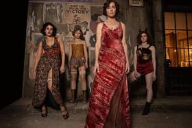 The women of Dope Girls. From left, Billie (Umi Myers), Violet (Eliza Scanlen), Kate (Julianne Nicholson), and Evie (Eilidh Fisher) (Picture: BBC/Badwolf Productions/Ray Burmiston)