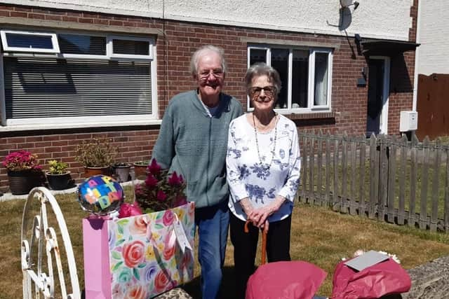 Nico has surprised residents with birthday cake and presents.