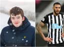 Newcastle United captain Jamaal Lascelles has reached out to South Shields teenager Kai Heslop who is batting bone cancer.