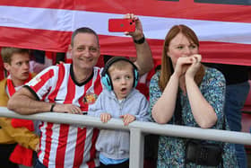 Sunderland fans at the Stadium of Light against Luton Town earlier this season. (Frank Reid/National World)