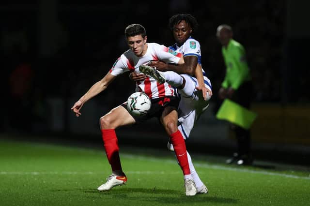 Ross Stewart in action for Sunderland. (Photo by Ryan Pierse/Getty Images)