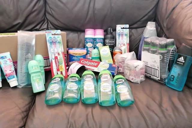 She has received dozens of donations for NHS staff.