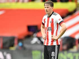 Newcastle United are credited with interest in Sheffield United midfielder Sander Berge. (Photo by PETER POWELL/POOL/AFP via Getty Images)