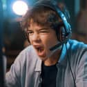 ​Ofcom found that more than half of children who game online played sometimes with people they have never met. Photo posed by model