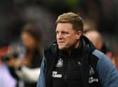 Newcastle United head coach Eddie Howe.