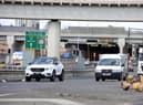 Road users can expect delays heading southbound through the Tyne Tunnel due to a broken down lorry.