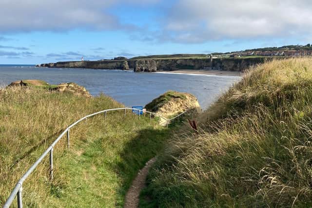 The South Shields Volunteer Life Brigade was called out to Camel Island at Marsden after concern for a man.