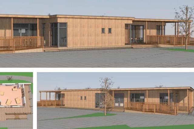 Artist impressions of new special educational needs hub at Bamburgh School Credit: Metropolis Architecture Ltd / TG Escapes